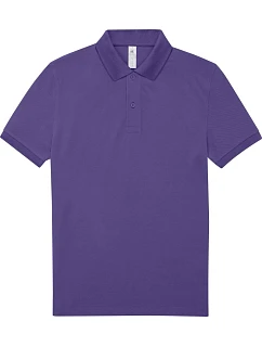 B&C My Polo 180 Piqué polo 01.U424 žiarivo fialová
