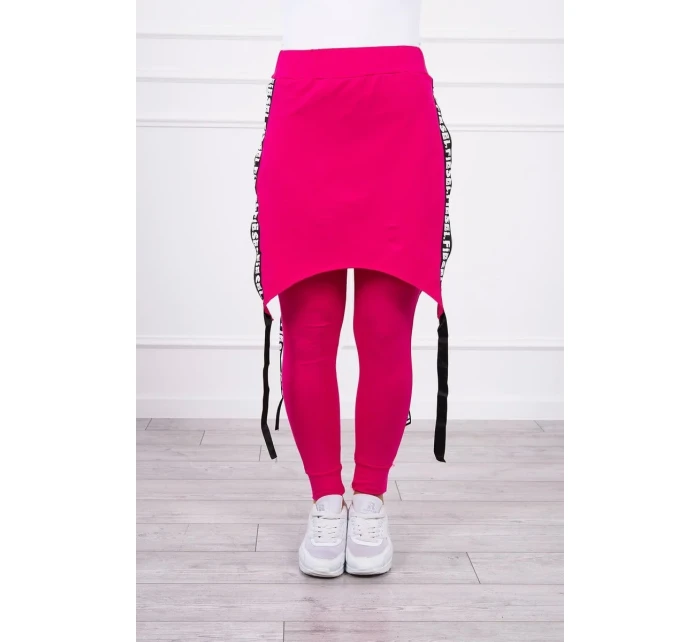 s nápisem fuchsiová model 18743242 - K-Fashion