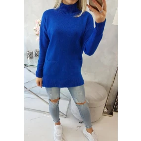 Sveter s nevädzovým golierom Sveter s nevädzovým golierom