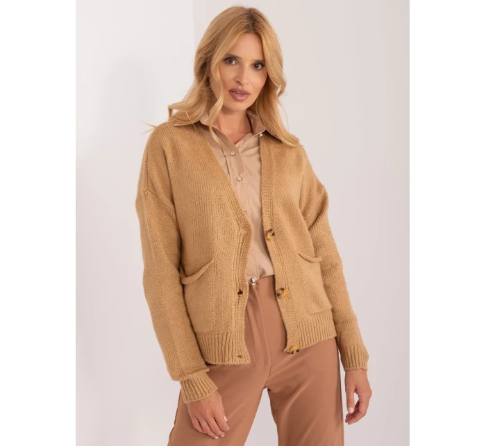 Sweter BA SW model 21055336 ciemny brązowy - FPrice