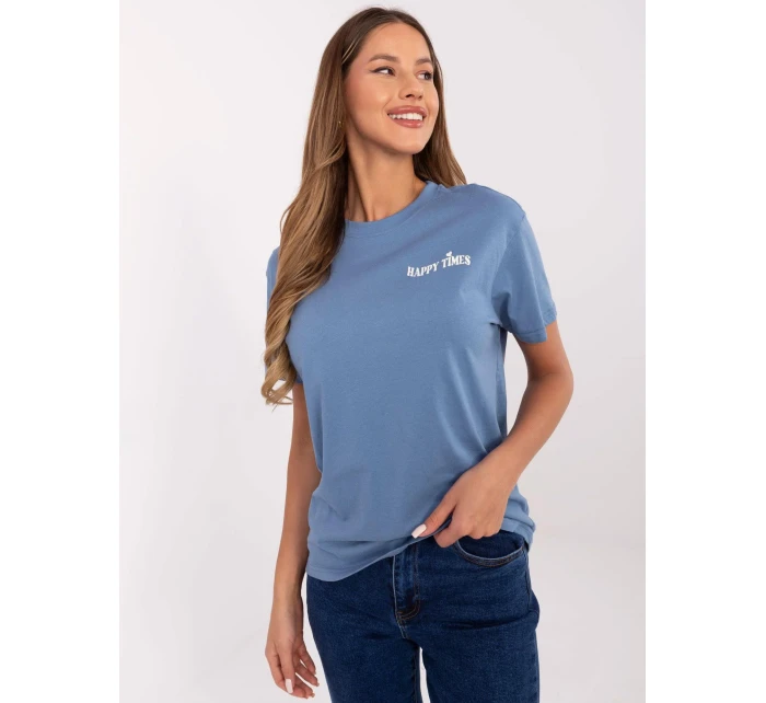 Tričko D12022AC02645G tmavomodré Tričko D12022AC02645G tmavomodré