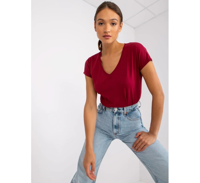 Tričko RV TS 4832.16P gaštanová