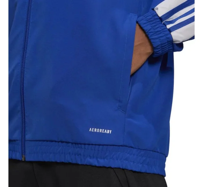 Pánská mikina model 20482108 Královská modř s bílou - ADIDAS Pánská mikina model 20482108 Královská modř s bílou - ADIDAS