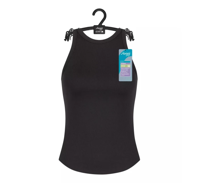sloggi GO Ribbed Tank Top - BLACK - SLOGGI BLACK - SLOGGI