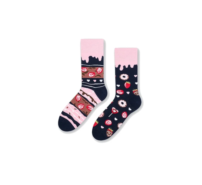Ponožky Viac 079 Hearts pánske asymetrické 39-46