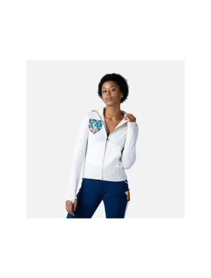 Rossignol W Galina Rukavice s celoprepínacím zipsom biele