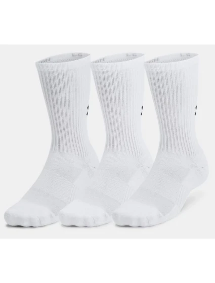 Ponožky Under Armour TC 3ks Crew 1386311 100 Ponožky Under Armour TC 3ks Crew 1386311 100