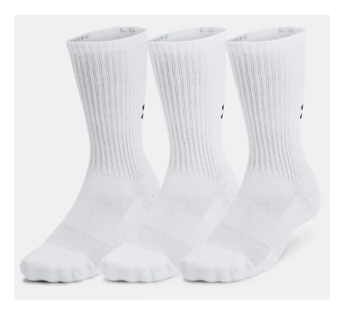Ponožky Under Armour TC 3ks Crew 1386311 100 Ponožky Under Armour TC 3ks Crew 1386311 100
