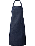 Premier PR 154 Zástera s náprsenkou a vreckom na bruchu „Colours“ 39.0154 indigo denim Premier PR 154 Zástera s náprsenkou a vreckom na bruchu „Colours“ 39.0154 indigo denim