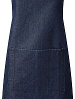 Premier PR 154 Zástera s náprsenkou a vreckom na bruchu „Colours“ 39.0154 indigo denim