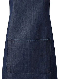 Premier PR 154 Zástera s náprsenkou a vreckom na bruchu „Colours“ 39.0154 indigo denim