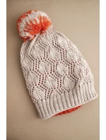 Fleecová čepice Marta K231 ecru