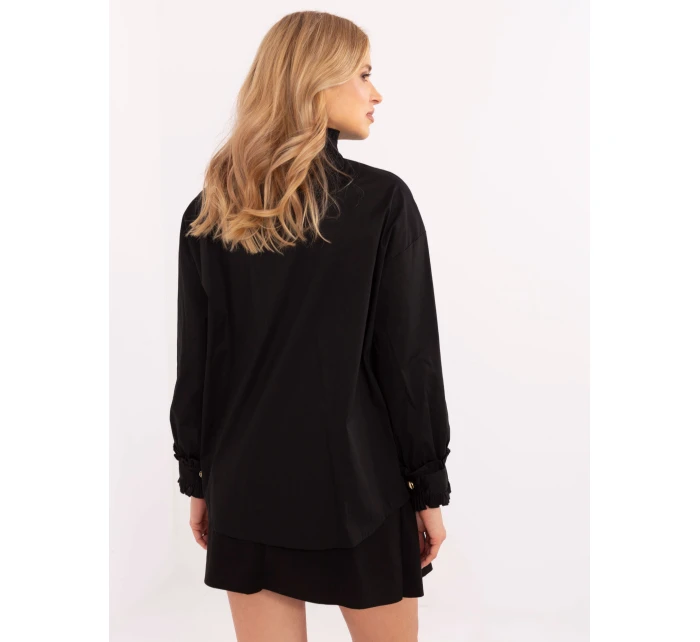 MI KS košeľa C237.71 čierna MI KS košeľa C237.71 čierna