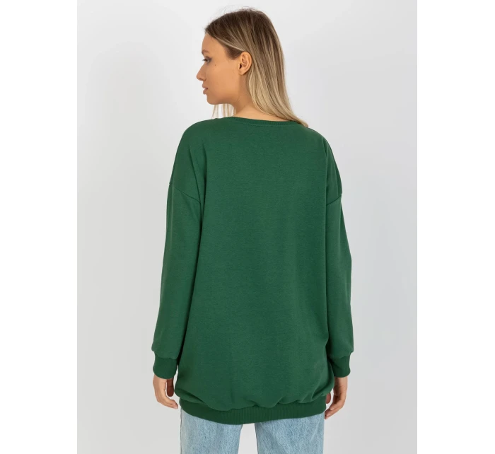 Mikina RV BL 8310.60 tmavo zelená