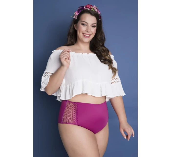 Opálovo fialové nohavičky - Julimex