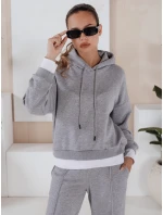 Dámská tepláková souprava šedá Dstreet model 21971325 - FashionStreet