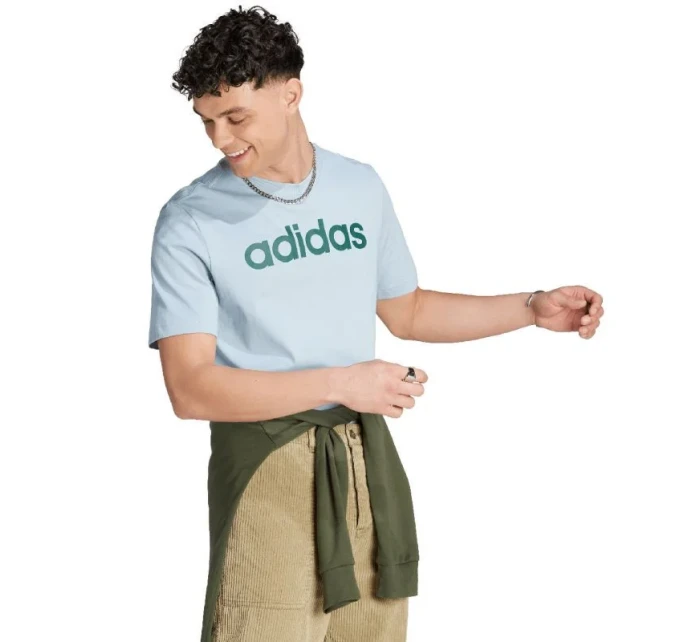 Tričko Essentials Single Jersey Linear s logem M model 19572370 - ADIDAS