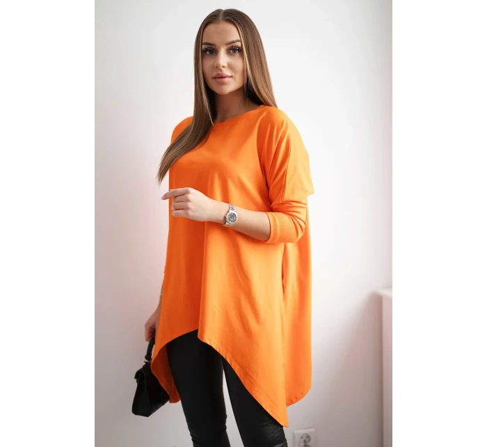 Oversize blúzka oranžová Oversize blúzka oranžová