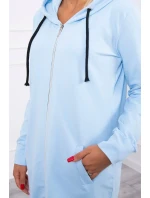 Mikina s kapucňou modrá Mikina s kapucňou modrá