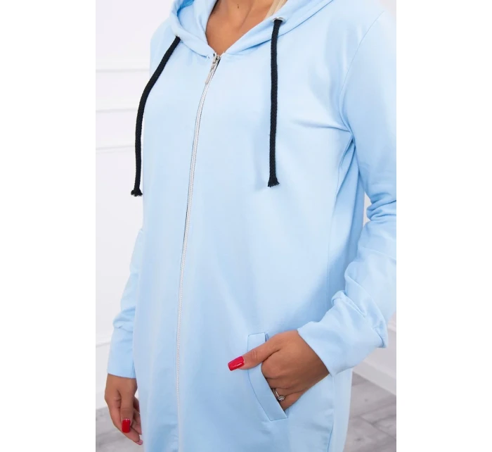 Mikina s kapucňou modrá Mikina s kapucňou modrá