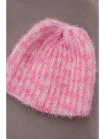 Dámska čiapka Cina K259 tmavo ružová