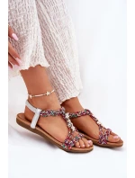 Dámské Ploché Sandály S Pásky A Přezkami  Multikolor model 21693421 - Artiker