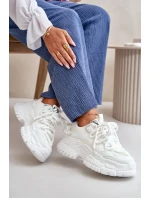 Dámske tenisky na pevnej podrážke biele Nevela Dámske tenisky na pevnej podrážke biele Nevela