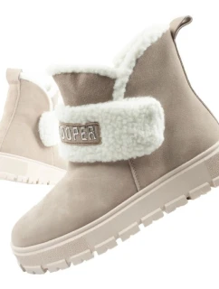 Dámské zimní kotníkové boty model 21798499 Béžová s ecru - Lee Cooper