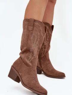 Topánky na podpätku model 218487 Krok vo veľkom štýle