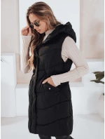 Dámska prešívaná vesta GAMIS čierna FashionStreet TY3291