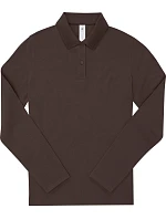 B&C My Polo 180 LSL /women Dámské piqué polo s dlouhým rukávem coffee model 22484506 B&C My Polo 180 LSL /women Dámské piqué polo s dlouhým rukávem coffee model 22484506