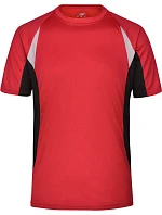 JN Pánské běžecké tričko 02.0 red/black model 22486531 - Daiber