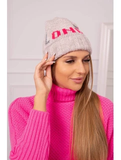 Dámska čiapka London K385 dark beige