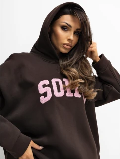 Mikina RV BL A1043.17 tmavohnedá