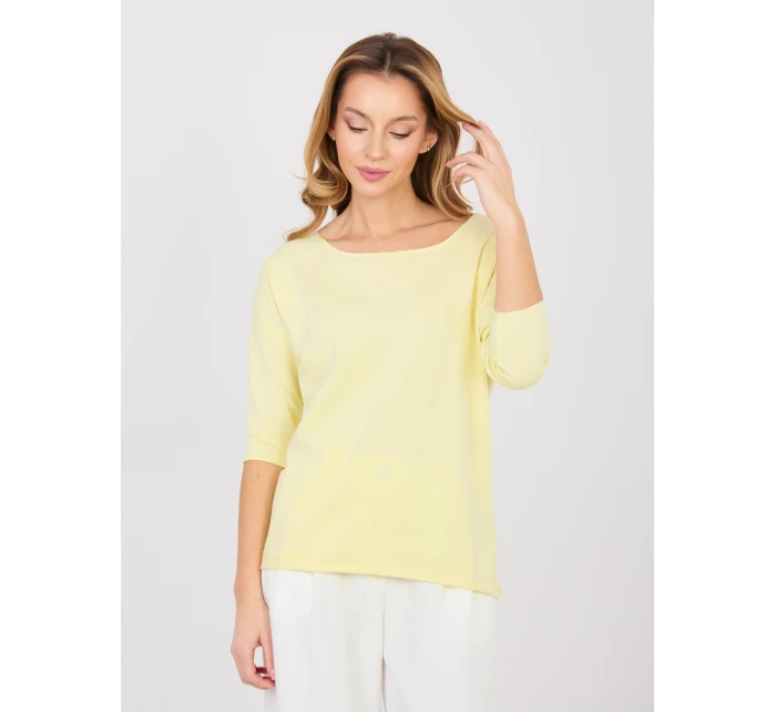 Blúzka RV BZ A1187.36 svetložltá