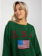 Mikina VI BL model 17865914 tmavě zelená - FPrice