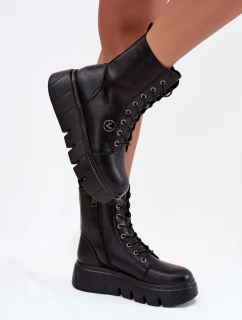 Dámska pracovná platforma Vinceza - čierna