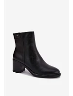 Boty na podpatku model 231622 Step in style Boty na podpatku model 231622 Step in style