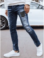 FashionStreet pánske modré džínsové nohavice UX4296 FashionStreet pánske modré džínsové nohavice UX4296