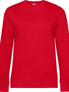 B&C QUEEN Crew Neck_° Dámská mikina model 22484859 red