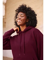 Fruit of the Loom Iconic Premium Hooded Sweat Mikina s kapucňou z hrubej bavlny 16.2284 classic olive