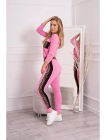 Leopardia sada svetlo ružová