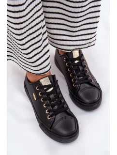 Dámské Tenisky Z Eko Kůže Big Star model 21693148 Černé - Big Star Shoes