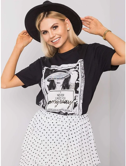 Tričko HB TS model 14935666 černá - FPrice Tričko HB TS model 14935666 černá - FPrice