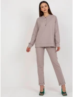 Komplet LK KMPL model 18633931 ciemny bezowy - FPrice Komplet LK KMPL model 18633931 ciemny bezowy - FPrice