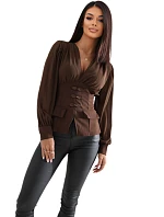 Bluzka MI BZ model 22550397 brązowy - FPrice