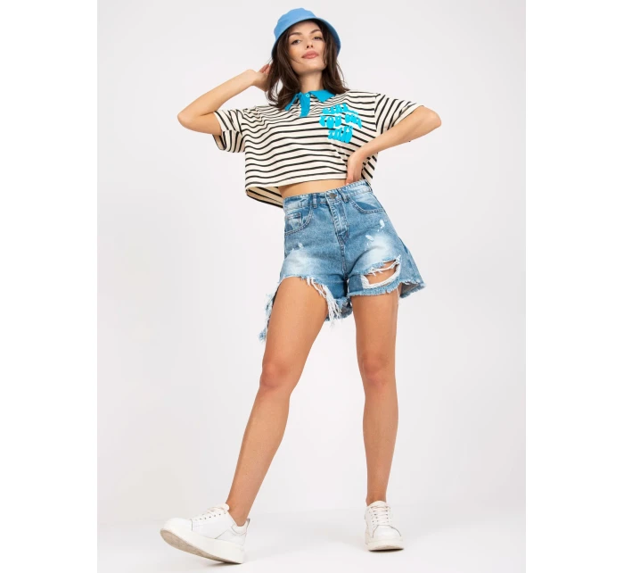 Šortky RO SN 1205.53P modrá