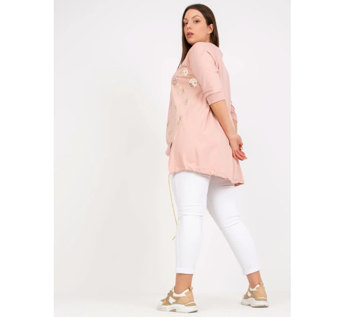 Šaty RV SK 7726.56P svetlo ružová