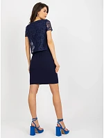 Dámské šaty LK SK model 22103956 tmavě modré - FPrice