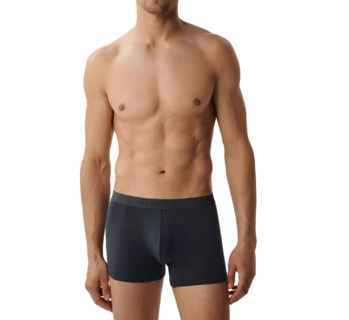 Pánske boxerky 2 pack 016 graphite - Atlantic